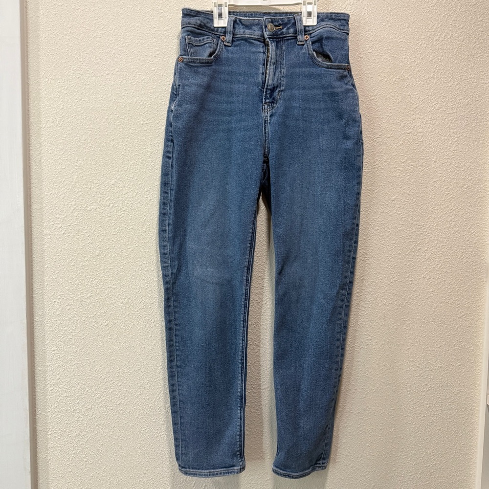American Eagle Outfitters High Rise Blue Jeans